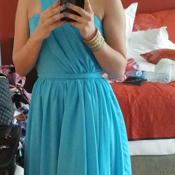 Turquoise dress - Picture 2 of 7